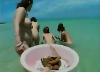 Exotic vacation on the beach leads to some weird games