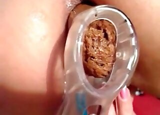 Chick in stockings is ready for the ultimate fun